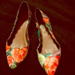 Mia slip on flat shoes